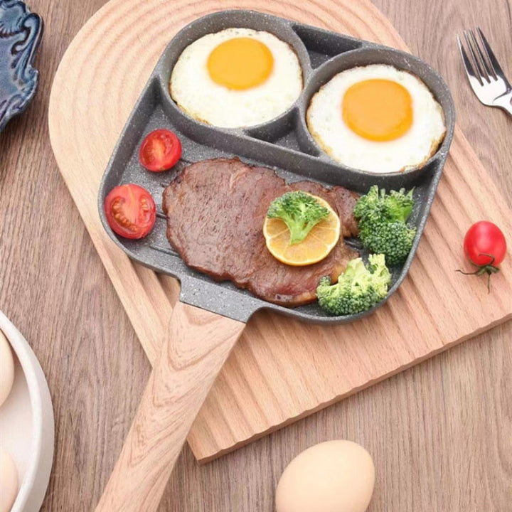 Frigideira Omeleteira Panquequeira Hamburgueira Breakfast Maker Multifuncional Antiaderente (50% OFF)