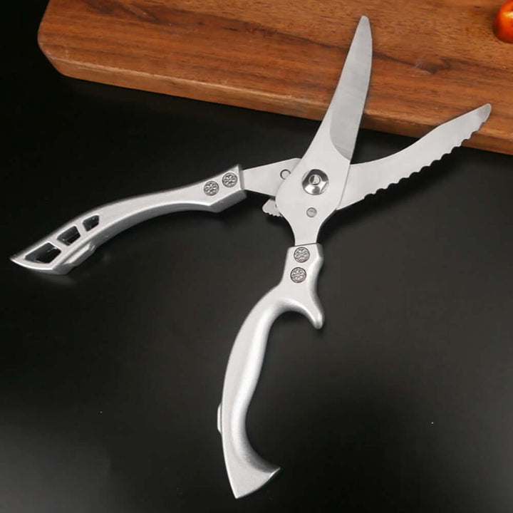 Tesoura de Cozinha Trinchante Multiuso em Aço Inoxidável - My Store
