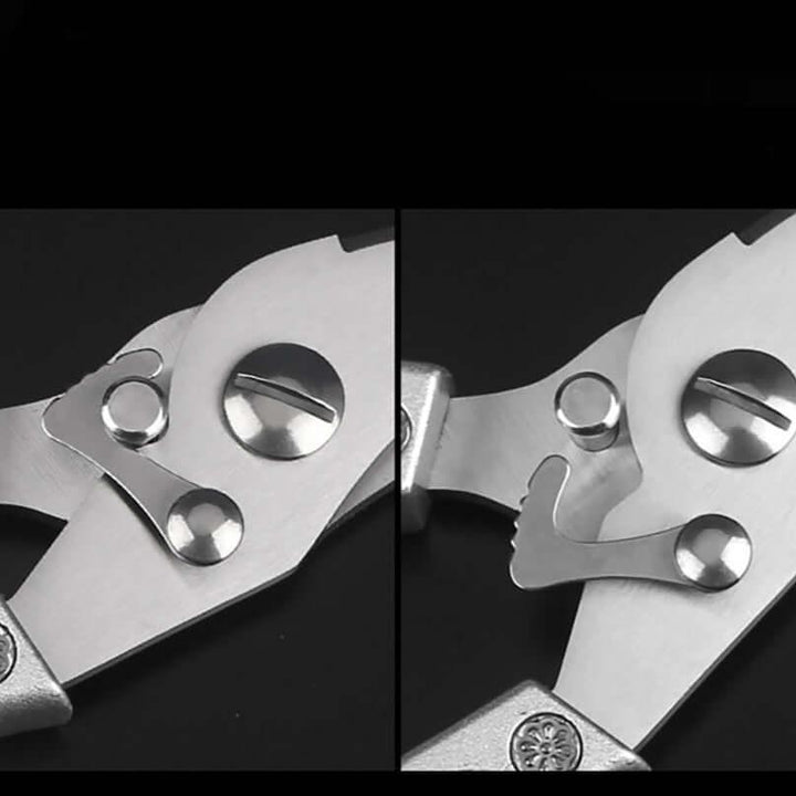 Tesoura de Cozinha Trinchante Multiuso em Aço Inoxidável - My Store