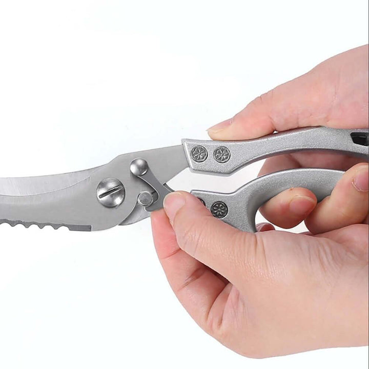 Tesoura de Cozinha Trinchante Multiuso em Aço Inoxidável - My Store